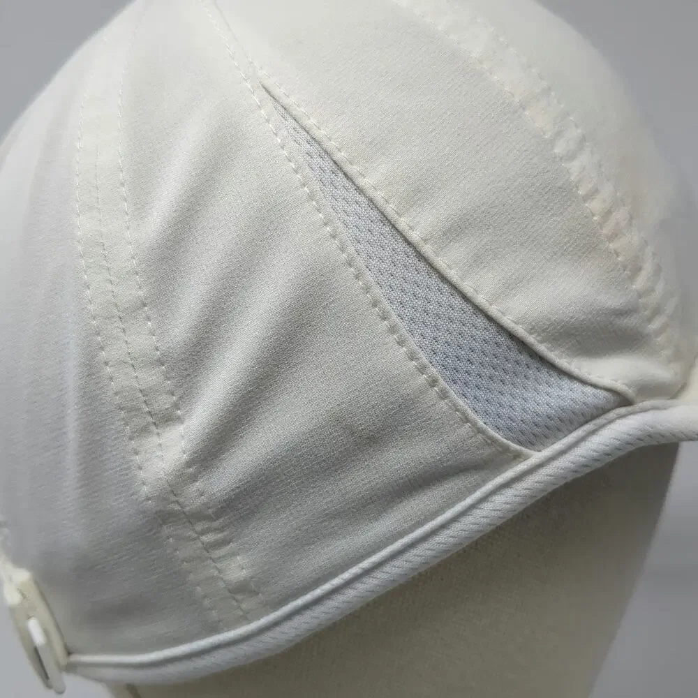 Adidas Baseball Cap White One Size Climalite Mesh Performance Athletic Golf Hat